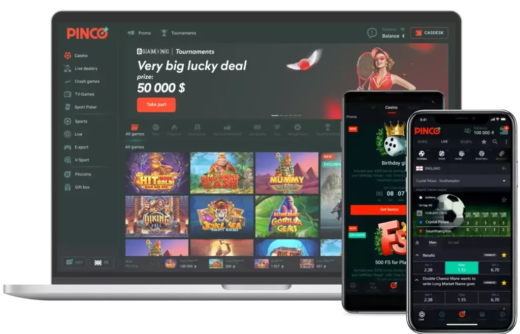 casino pinco kz online game